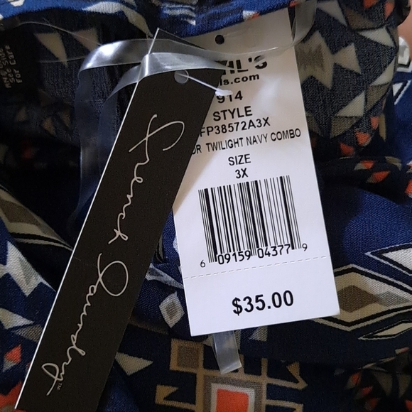 French Laundry beach cover up/cape 3x - Picture 3 of 3